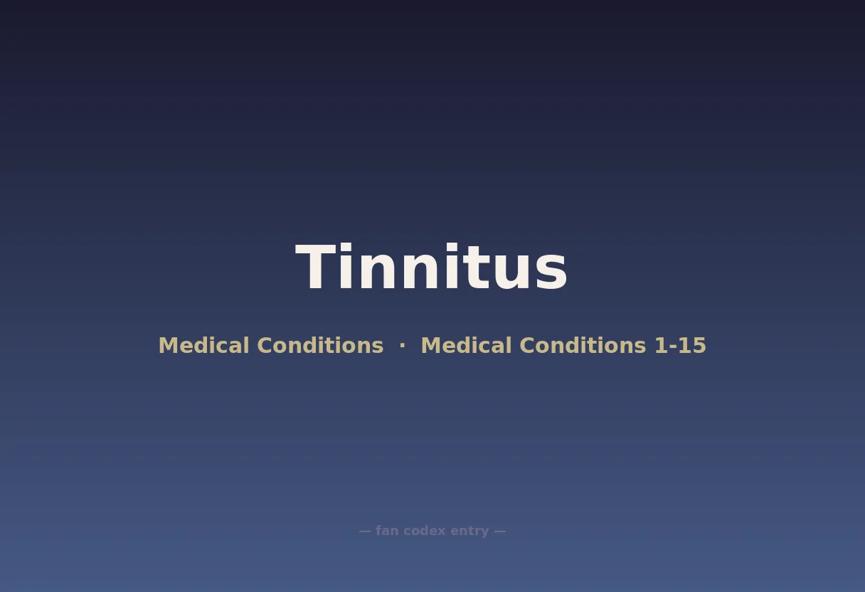 Tinnitus